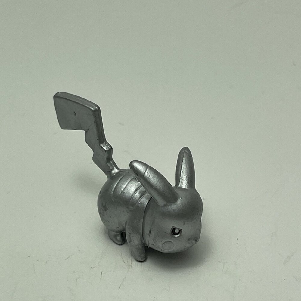 Hasbro POKEMON 10th Anniversary PIKACHU Silver Figures RARE